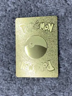 Pokemon Slowpoke&Psyduck GX HP250 Tag Team Ditch&Splash Gold Foil Fan Art Card - Image 3