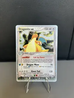 Pokemon TCG Dragonite EX Dragon 90/97 Holo Rare Card NM Swirl🌀 - Image 1