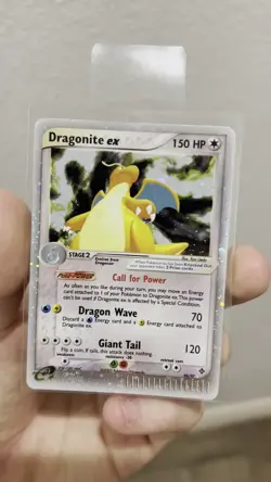 Pokemon TCG Dragonite EX Dragon 90/97 Holo Rare Card NM Swirl🌀 - Image 2