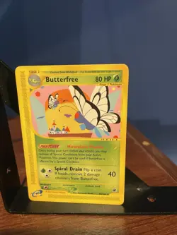 Pokemon TCG Butterfree Expedition Base Set 38/165 Non Holo Regular Rare Card - Image 1