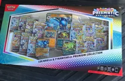 Pokemon TCG Scarlet And Violet Prismatic Cards Evolutions Premium Collection Box - Image 1