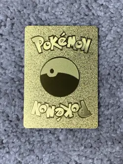 Pokemon Mew EX HP120 XY126 Blackstar Promo Gold Foil Fan Art Card - Image 2