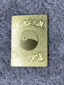 Pokemon Mew EX HP120 XY126 Blackstar Promo Gold Foil Fan Art Card - Image 3