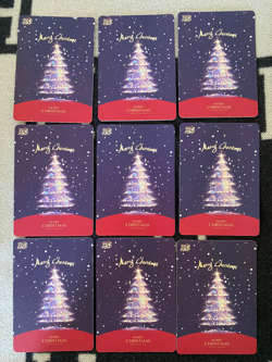 Christmas Dress Spicy Waifu A6 Sizes 9 Cards Boards Lot Genshin honkai Eula - Image 2