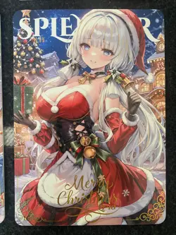 Christmas Dress Spicy Waifu A6 Sizes 9 Cards Boards Lot Genshin honkai Eula - Image 5