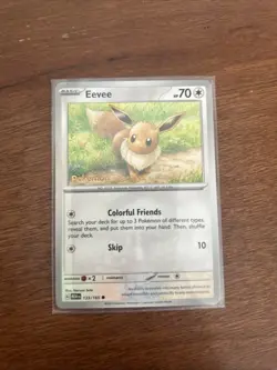 Near Mint Pikachu and Eevee Pokemon Together Promo Cards - Image 5