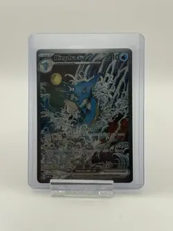 Pokemon TCG Kingdra EX 131 Scarlet & Violet Promo Holo Card NM - Image 1