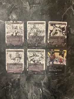 Spider-Man Venom Secret Lair Drop Series Inked Non-Foil Magic With Bonus Card - Image 1