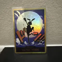 One Piece Card Game DON!! Card (Carrot) Gold PRB-02 Premium Booster Vol. 2 Eng - Image 1