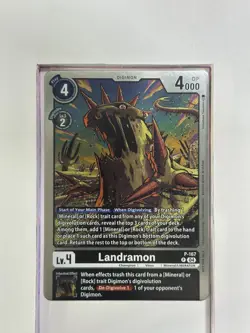 [EP8 Foil] P-167 Landramon - Digimon TCG Card Game - Image 1