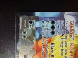 Pokemon Card TCG Flareon EX Generations Radiant Collection Full Art RC28/RC32 - Image 4