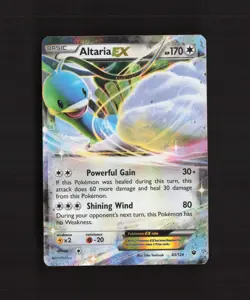 Altaria EX 83/124 XY Fates Collide Ultra Rare Holo Pokemon Card LP - Image 1