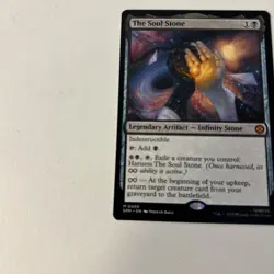 The Soul Stone Marvel's Spider-Man Regular Mtg Magic The Gathering Mythic Card - Image 3