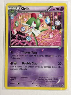 Kirlia RC9/RC25 - Legendary Treasures Radiant Collection Pokemon Card - Image 1