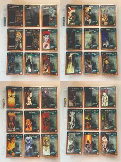 1995 WHITE WOLF - RAGE CCG CARD LOT - 269 CARDS LOT - SEPT / COMBAT / OTHERS - Image 4