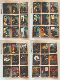 1995 WHITE WOLF - RAGE CCG CARD LOT - 269 CARDS LOT - SEPT / COMBAT / OTHERS - Image 5
