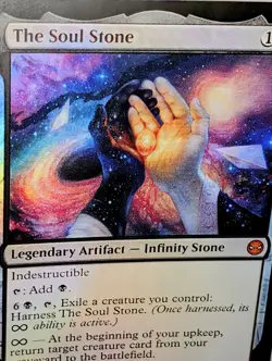 [Foil] The Soul Stone (SPM 0066) Marvel's Spider-Man MtG NM - Image 2
