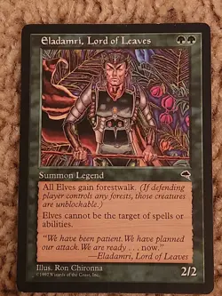 Eladamri, Lord of Leaves - Tempest Set - MTG - Magic the Gathering - Image 1