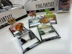 Final fantasy Japan exclusive Acrylic stand figure token set of 5 mtg - Image 2