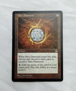 Mox Diamond｜Stronghold MTG Magic the Gathering Artifact English - Image 1