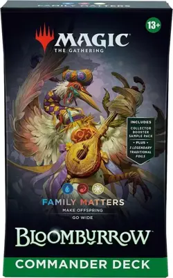 MtG: Bloomburrow - Commander Deck - Family Matters NEW/SEALED - Image 1