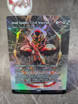 MTG, Iron Spider, Civil Warrior (#039), Marvel's Spider-Man, Foil, NM Mythic - Image 1