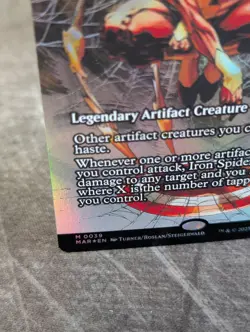 MTG, Iron Spider, Civil Warrior (#039), Marvel's Spider-Man, Foil, NM Mythic - Image 3