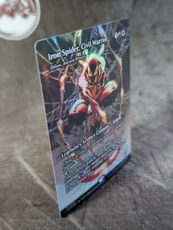 MTG, Iron Spider, Civil Warrior (#039), Marvel's Spider-Man, Foil, NM Mythic - Image 5