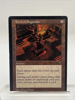 Anvil Of Bogardan Visions 1996 LP Excellent Mtg Magic The Gathering Roger Raupp - Image 1