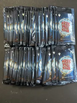 (96) Magic The Gathering Murders At Karlov Manor Collector Booster Packs Sealed - Image 1