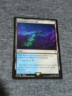 Drowned Catacomb - FIC 0388 NM/M - MTG Magic Non Foil - Image 1
