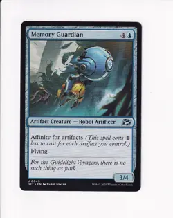 MAGIC THE GATHERING MTG AETHERDRIFT MEMORY GUARDIAN - Image 1