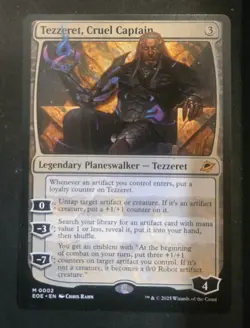 MTG - Tezzeret, Cruel Captain - 0002 - Edge of Eternities - Image 1