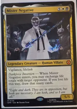 Mister Negative M 0135 Magic the Gathering Spiderman Mythic Rare - Image 1