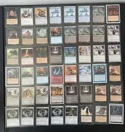 Vintage Magic The Gathering Card Lot - 15 Holo/Foil - 102 Regular - LP/MP/HP - Image 1
