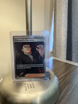 Pokemon TCG Giovanni’s Charisma 197/165 Full Art Scarlet & Violet 151 - Image 2