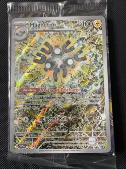 Pokemon TCG Magneton SVP 159 Surging Sparks Full Art Black Star Promo Sealed - Image 1