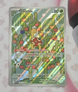 136/132 Shuckle - ME01 Mega Evolution - Illustration Rare NM Pokemon - Image 1
