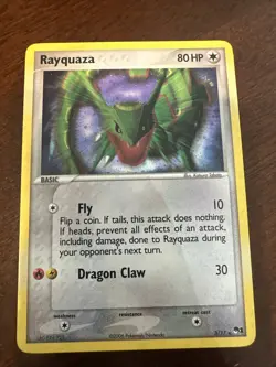 Pokemon TCG Rayquaza POP Series Promos 1 3 Holo Cosmos Holo Rare Holo Rare 3/17 - Image 1