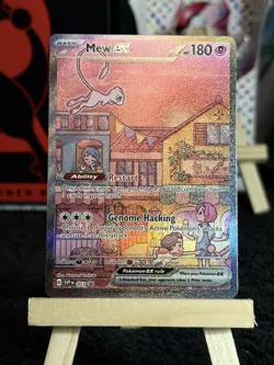 Mew ex SVP 053 Scarlet & Violet 151 Black Star UPC Promo Pokemon TCG NM - Image 1