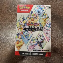 Pokemon TCG Scarlet & Violet Prismatic Evolutions Booster Bundle Factory Sealed - Image 1