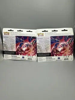 Pokemon TCG Sword & Shield Fusion Strike 3-Pack Blister Eevee & Espeon Set Of 2 - Image 2