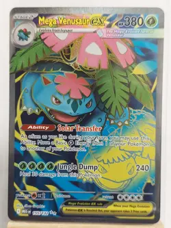 Pokemon TCG Ultra Rare Mega Venusaur Ex #155/132 Mega Evolution - Image 1