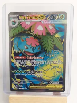 Pokemon TCG Ultra Rare Mega Venusaur Ex #155/132 Mega Evolution - Image 2