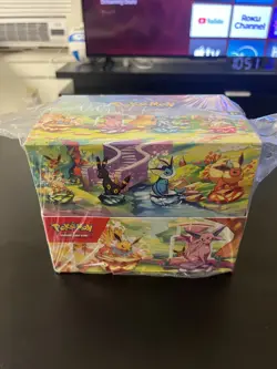 Pokemon - Scarlet & Violet Prismatic Evolutions Mini Tin Display FACTORY SEALED - Image 1
