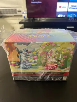 Pokemon - Scarlet & Violet Prismatic Evolutions Mini Tin Display FACTORY SEALED - Image 2