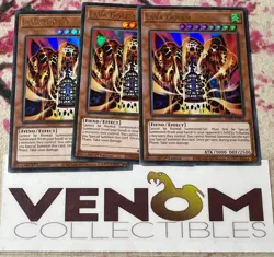 3x (M/NM) - *EURO* Lava Golem - RA01-EN001 - Ultra Rare - 1st Edition YuGiOh - Image 1