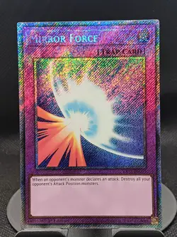 Yu-Gi-Oh! Mirror Force RA03-EN093 Platinum Secret Rare - Image 1