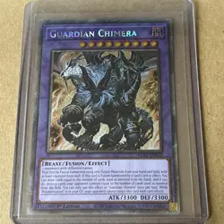 Yugioh Guardian Chimera 1st Edition Platinum Secret Rare RA02-EN023 - Image 3
