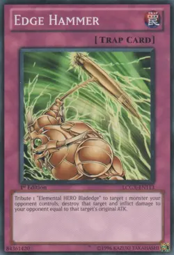 Edge Hammer - LCGX-EN113 - Common - Unlimited Edition - Heavily Played - Image 1